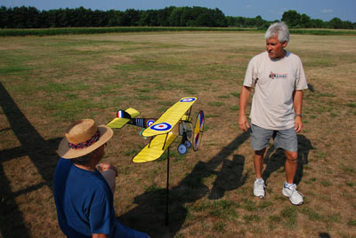 Biplane wind sock